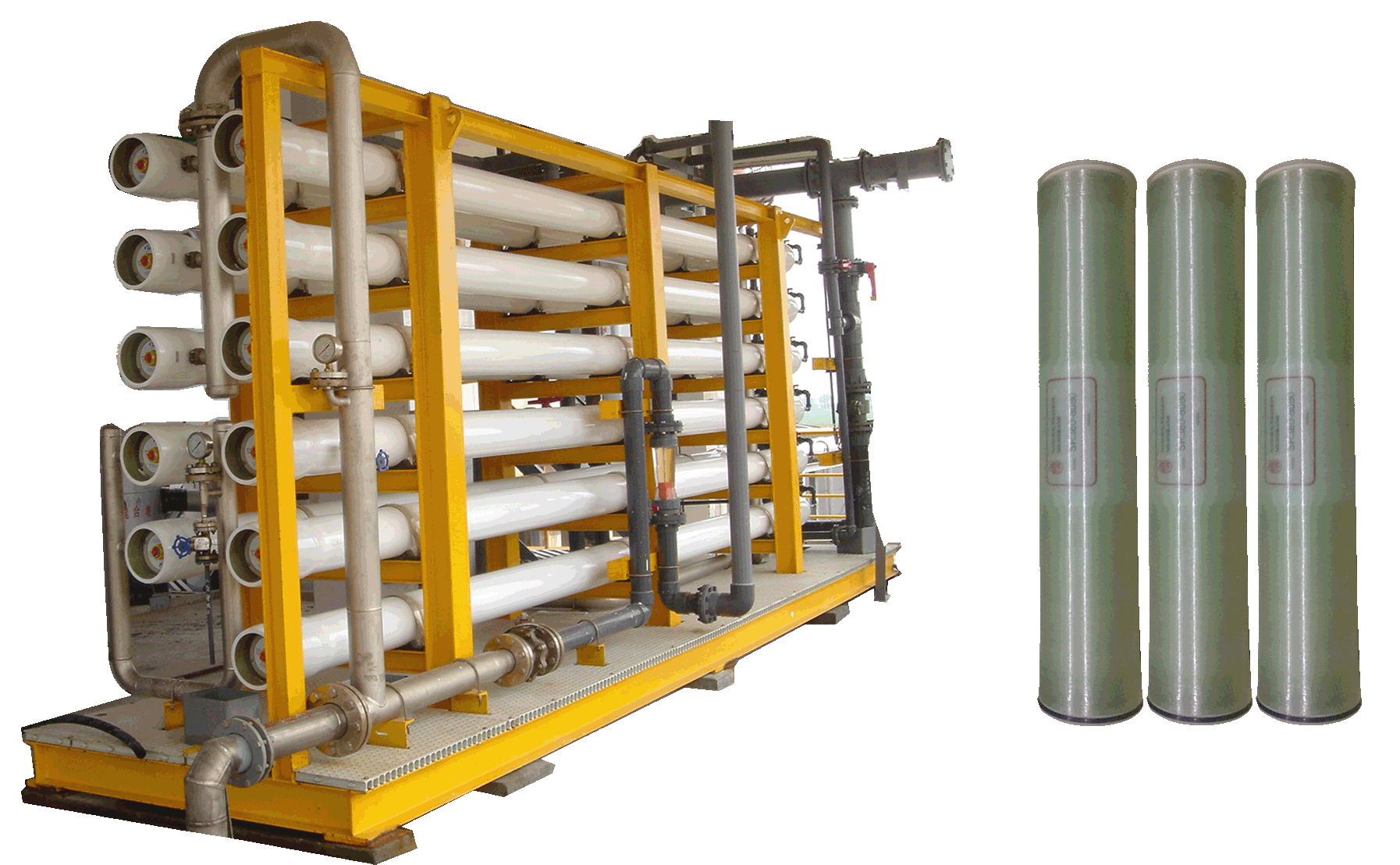 NANOFILTRATION SYSTEM AND MEMBRANE